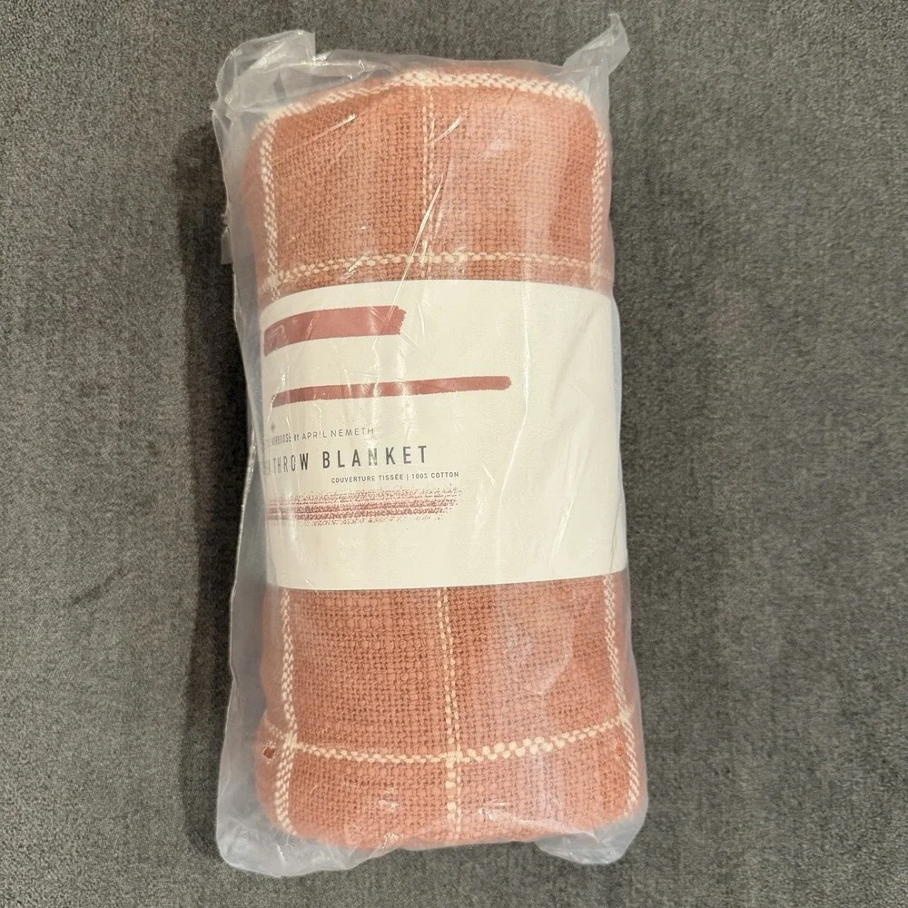 Little Korboose by April Nemeth Woven Cotton‎ Throw Blanket 50x60 FabFitFun